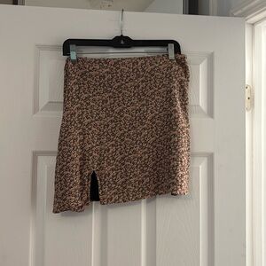 American Eagle Chiffon Floral Skirt